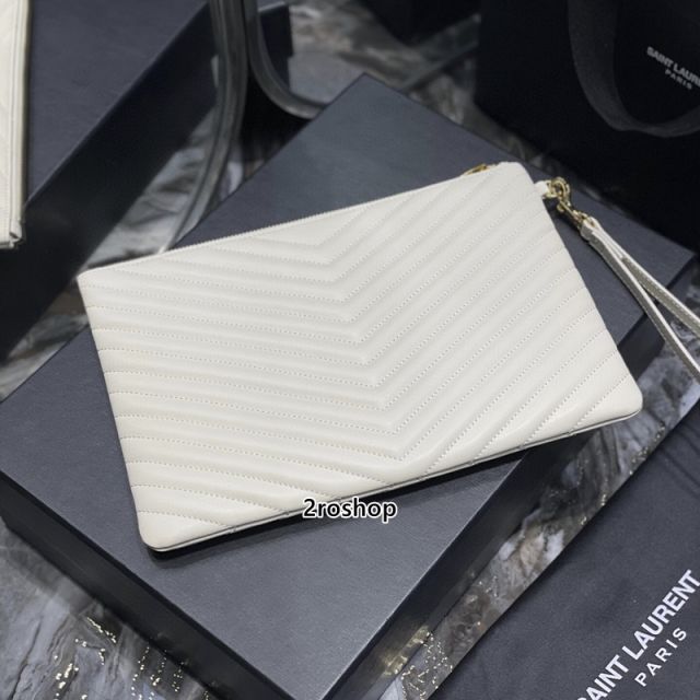 입생로랑모노그램클러치금장미듐