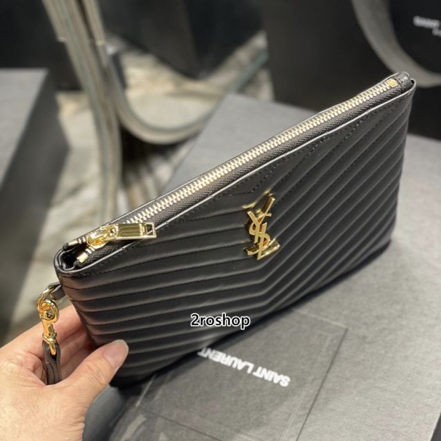 입생로랑모노그램클러치금장스몰