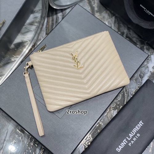 입생로랑모노그램클러치금장스몰