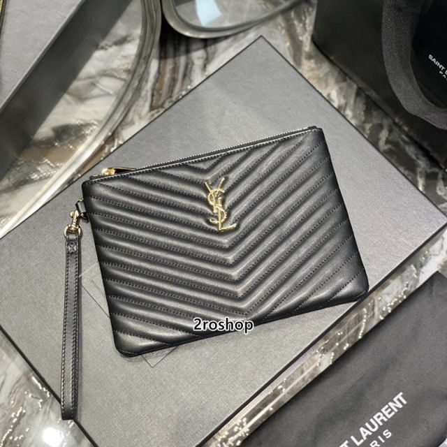 입생로랑모노그램클러치금장스몰