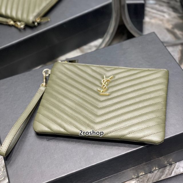 입생로랑모노그램클러치금장스몰