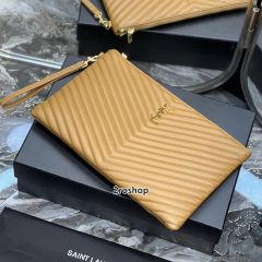 입생로랑모노그램클러치금장라지