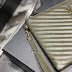 입생로랑모노그램클러치금장미듐