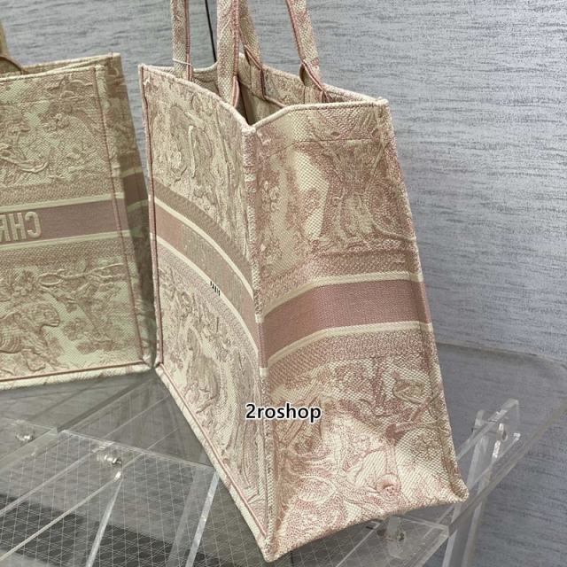 디올북토트백라지멀티핑크