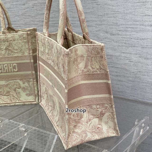 디올북토트백미듐멀티핑크