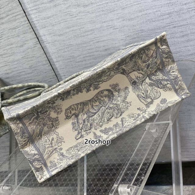 디올북토트백라지멀티그레이
