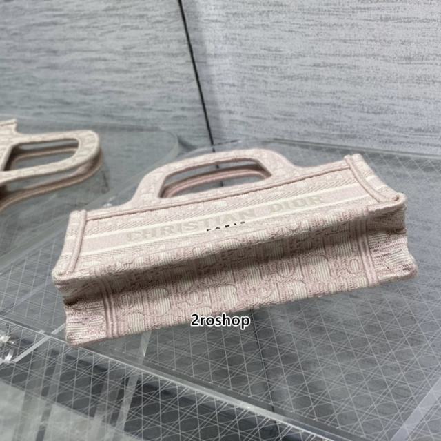 디올북토트백미니핑크