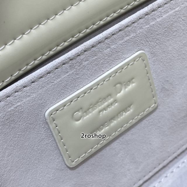 디올레이디조이백미듐화이트페이턴트