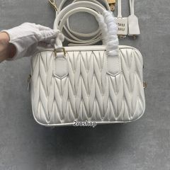 미우미우마테라쎄탑핸들백