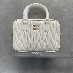 미우미우마테라쎄탑핸들백