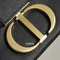 디올카로백미듐블랙체인