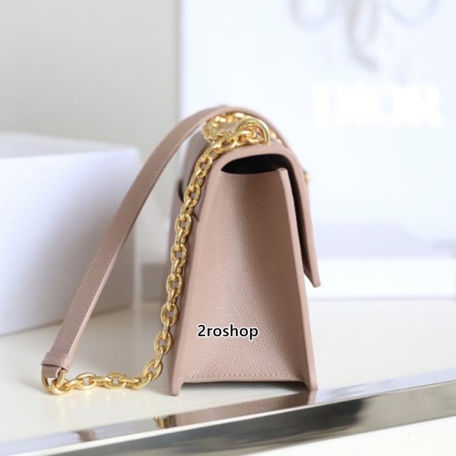 디올카로백미듐핑크체인