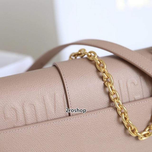 디올카로백미듐핑크체인