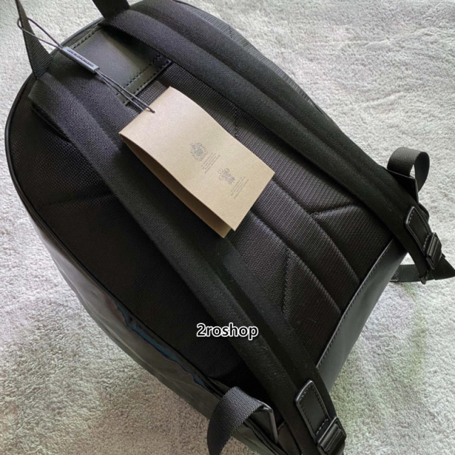 버버리백팩블랙로고프린트