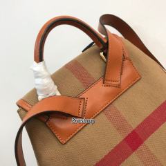 버버리백팩브라운체크