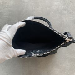 메종마르지엘라탑핸들백블랙