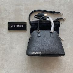 메종마르지엘라탑핸들백블랙