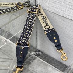 디올자수스트랩오블리크블루