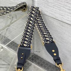 디올자수스트랩오블리크블루