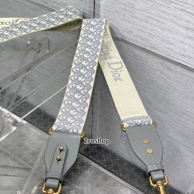 디올자수스트랩오블리크그레이