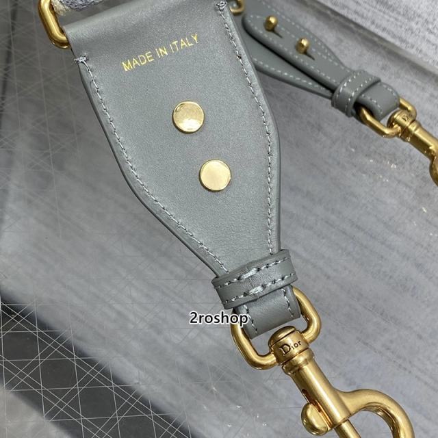 디올자수스트랩오블리크그레이