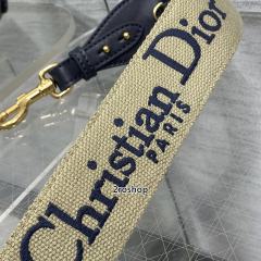 디올자수스트랩오블리크블루