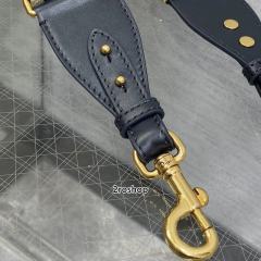 디올자수스트랩오블리크블루
