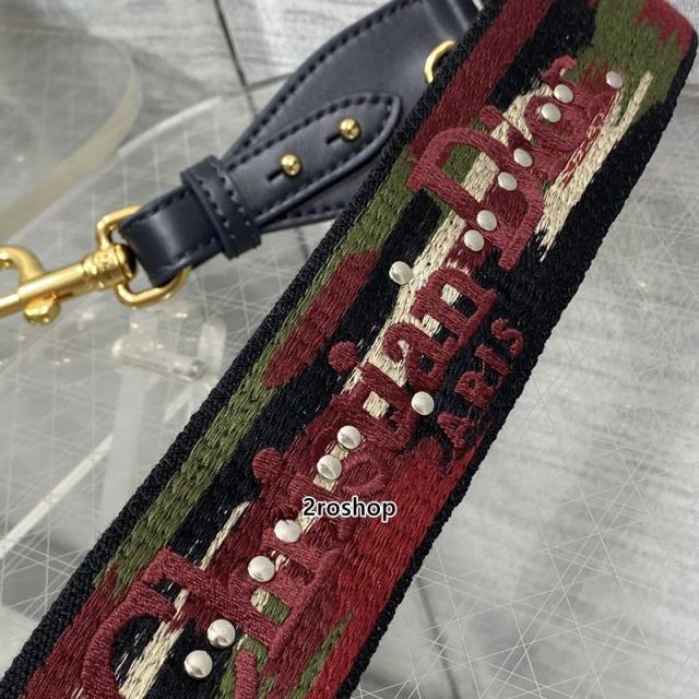 디올자수스트랩오블리크메달레드