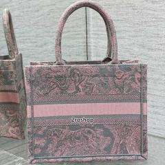 디올북토트백스몰그레이핑크