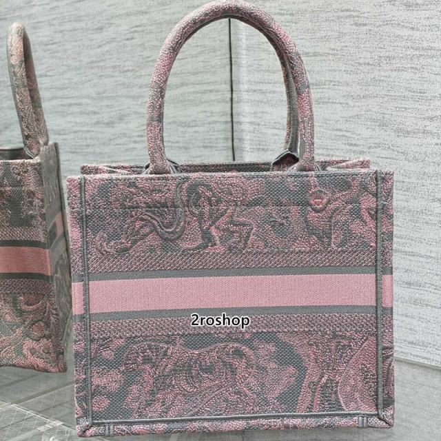 디올북토트백스몰그레이핑크