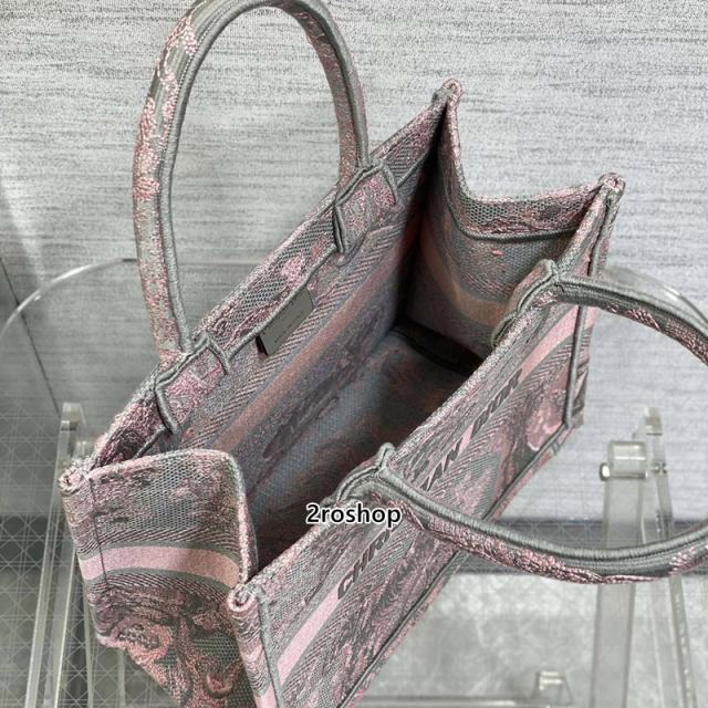 디올북토트백스몰그레이핑크