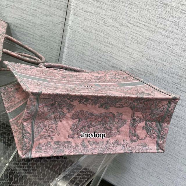 디올북토트백라지그레이핑크