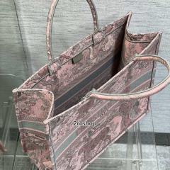 디올북토트백라지그레이핑크