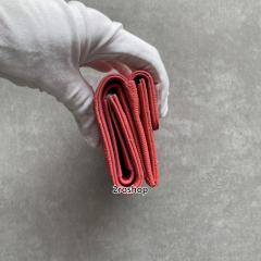 샤넬클래식지갑레드금장