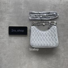 미우미우마테라쎄숄더백