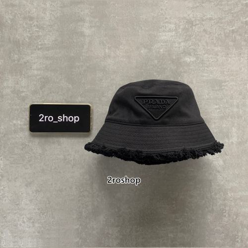 프라다버킷햇블랙