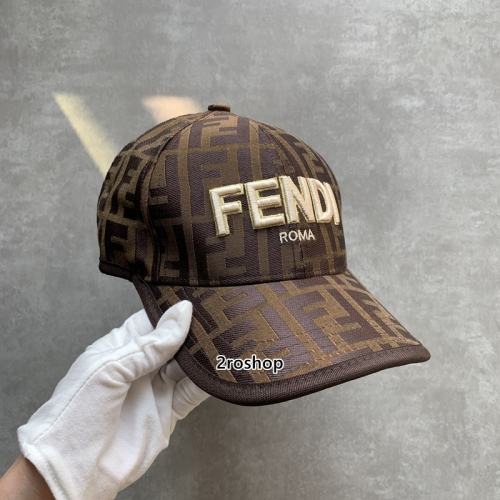 펜디볼캡브라운