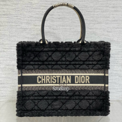 디올북토트백미듐블랙