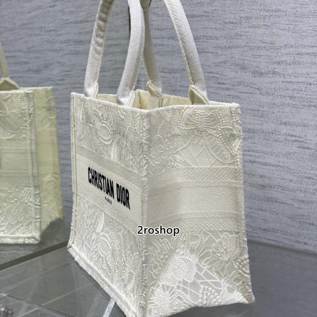 디올북토트백스몰화이트