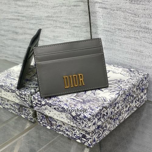 디올카드케이스그레이