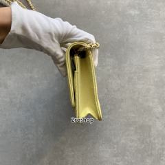 샤넬클래식woc체인백노랑금장