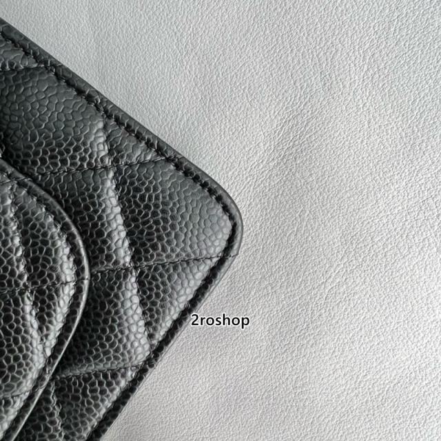 샤넬클래식woc체인백블랙금장카프스킨