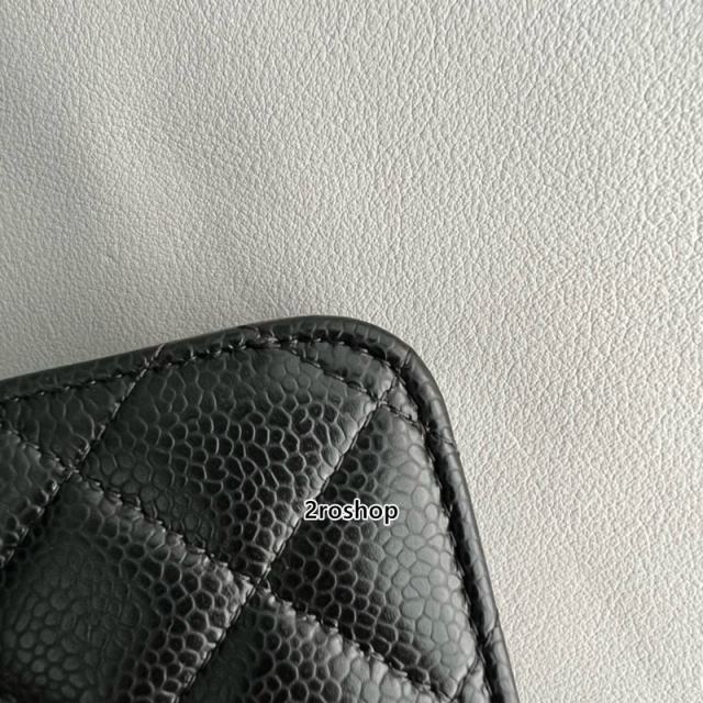 샤넬클래식woc체인백블랙금장카프스킨