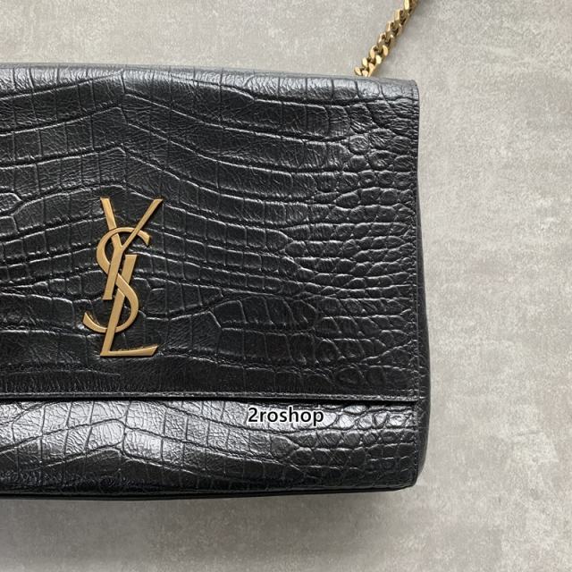 입생로랑클래식케이트사첼백블랙