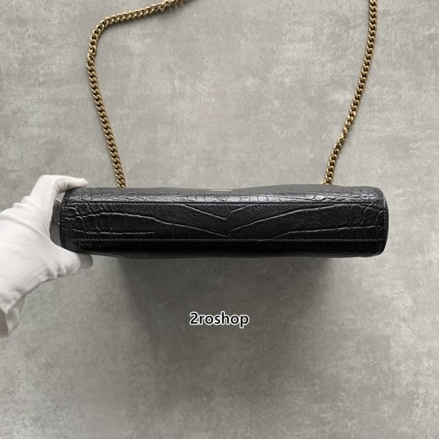 입생로랑클래식케이트사첼백블랙