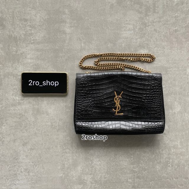 입생로랑클래식케이트사첼백블랙