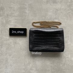 입생로랑클래식케이트사첼백블랙