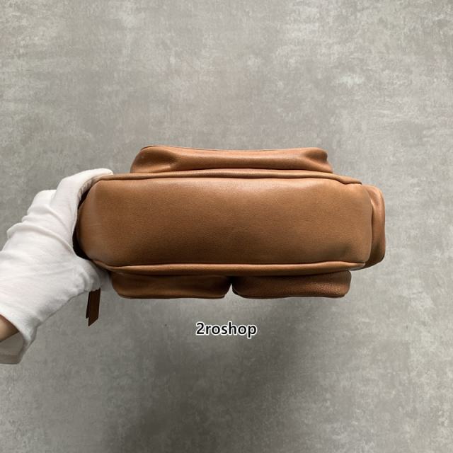 미우미우포켓숄더백브라운
