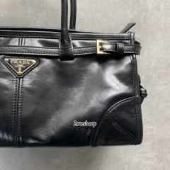 프라다탑핸들백블랙