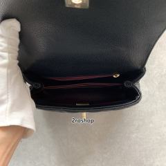 샤넬탑핸들미니블랙금장